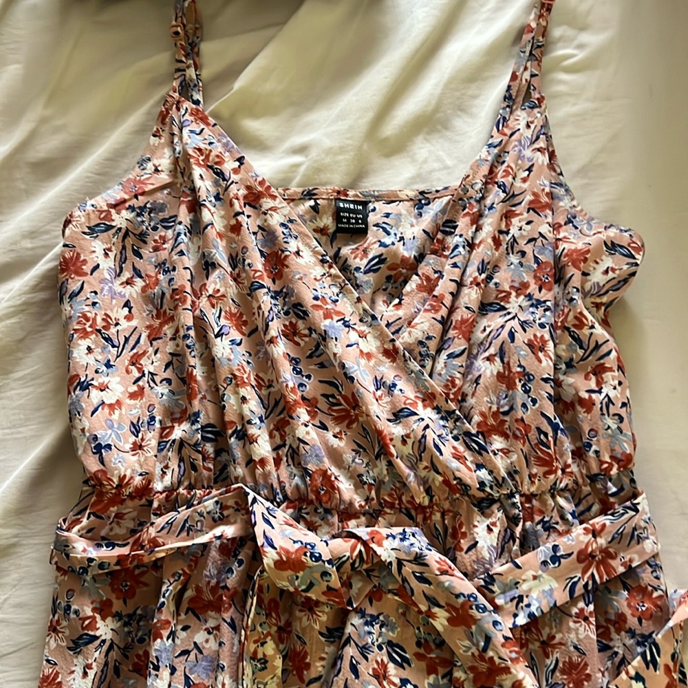 SHEIN high-low maxi dress